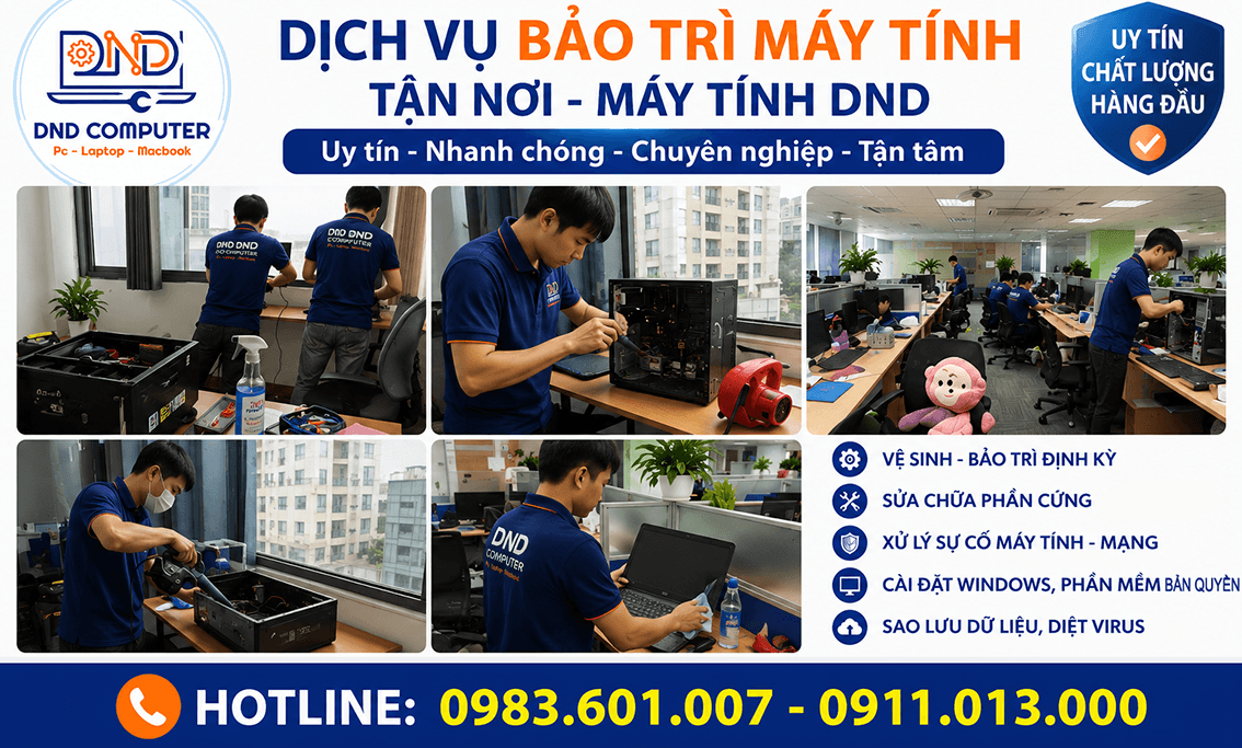 Dịch vụ sửa m&aacute;y t&iacute;nh tại nh&agrave; Long Bi&ecirc;n
