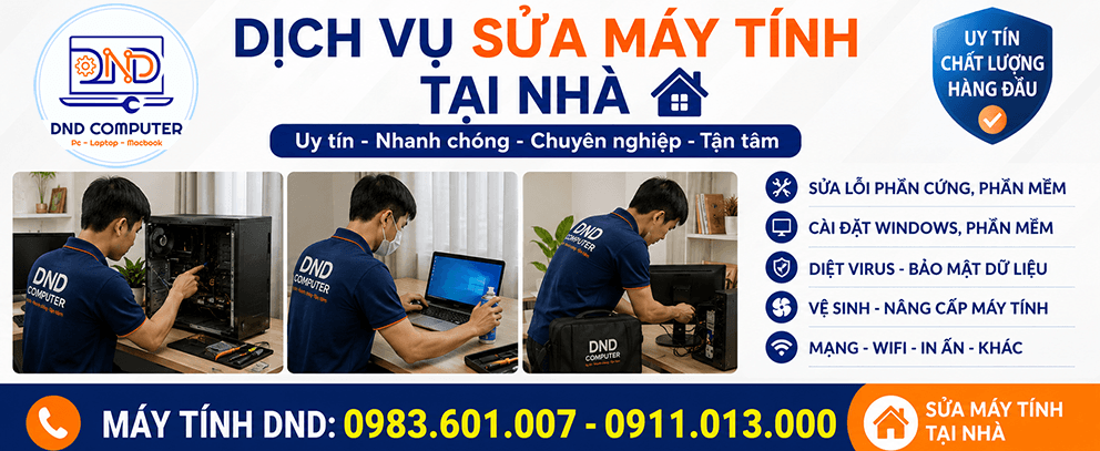 Sửa máy tính tại nhà Đống Đa