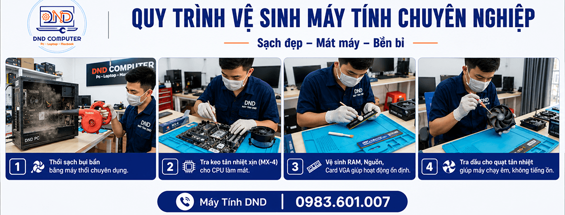 Dịch vụ vệ sinh pc laptop tại nh&agrave; H&agrave; Nội