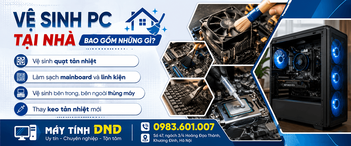Gi&aacute; vệ sinh Pc