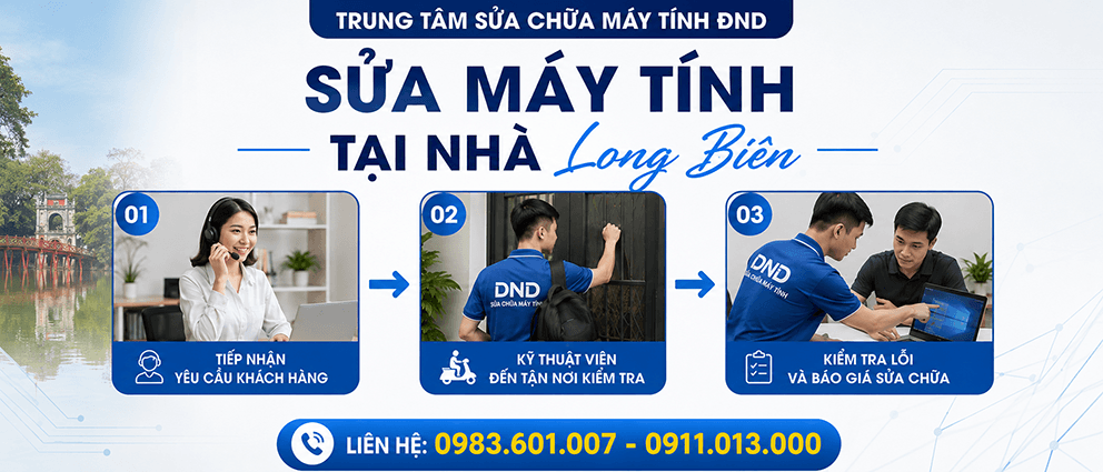 Sửa m&aacute;y t&iacute;nh tại nh&agrave; Long Bi&ecirc;n