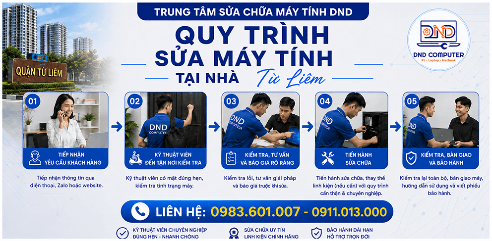 Sửa m&aacute;y t&iacute;nh tại nh&agrave; Bắc Từ Li&ecirc;m