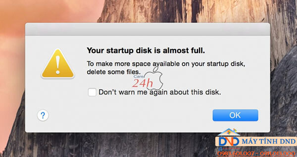 Lỗi thường gặp ở Macbook nhất định bạn phải biết khi sử dụng Macbook