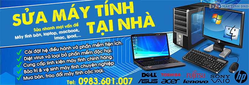 Sửa máy tính tại nhà Dương Nội