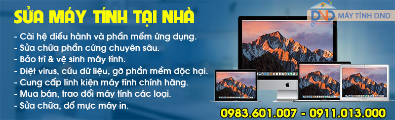 Sửa máy tính tại nhà Nguyễn Lân