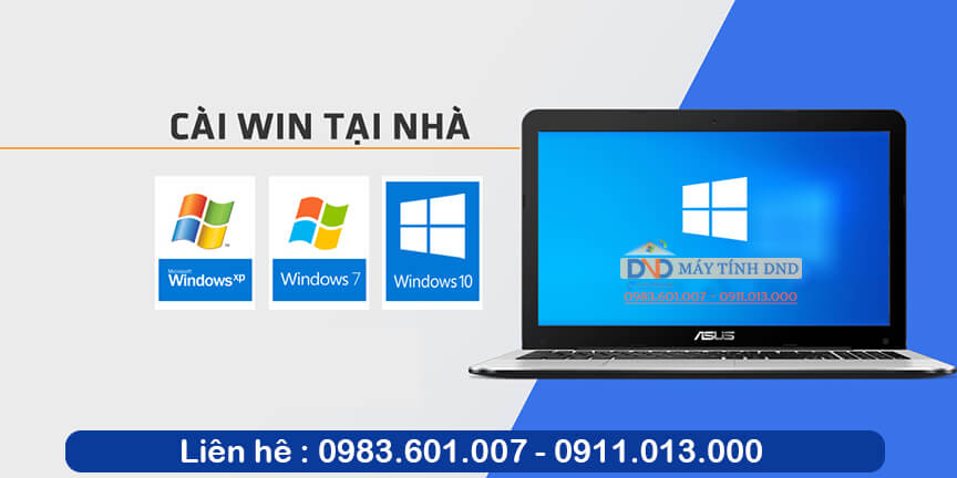 Dịch vụ cài windows 7 tại nhà Hà Nội