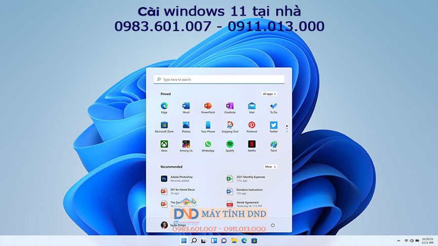 Hướng dẫn cài windows 11 tại nhà thật đơn giản