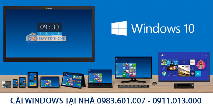 Dịch vụ cài windows tại nhà Hà Nội