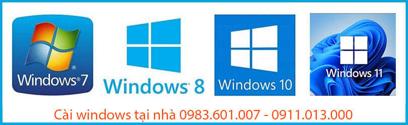 Dịch vụ cài windows tại nhà Hà Nội