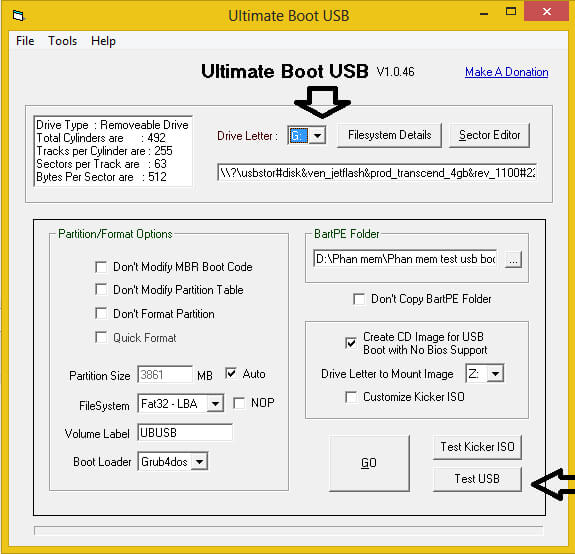 Cách tạo USB Boot bằng công cụ Hiren’s BootCD