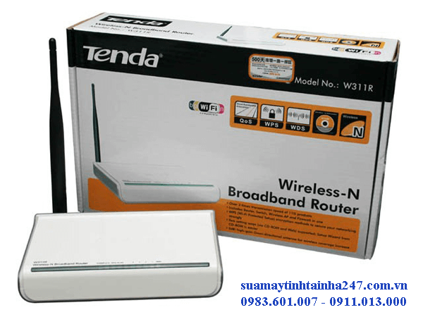 Tenda W311R – Bộ Phát Wifi Chuẩn N 150Mbps