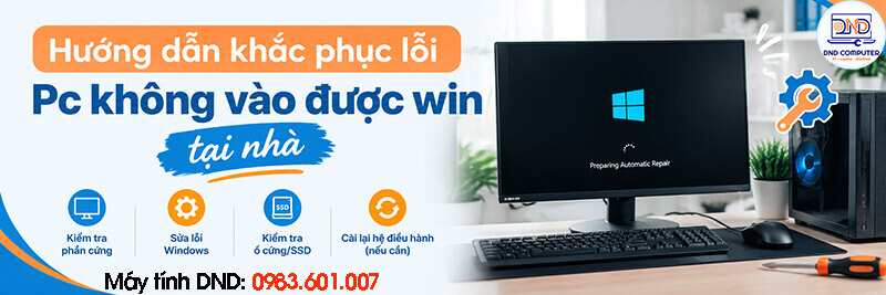 Pc kh&ocirc;ng v&agrave;o được win