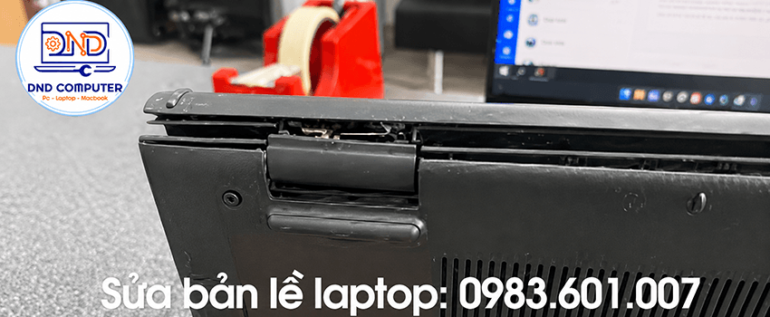 Bản lề laptop bị lỏng