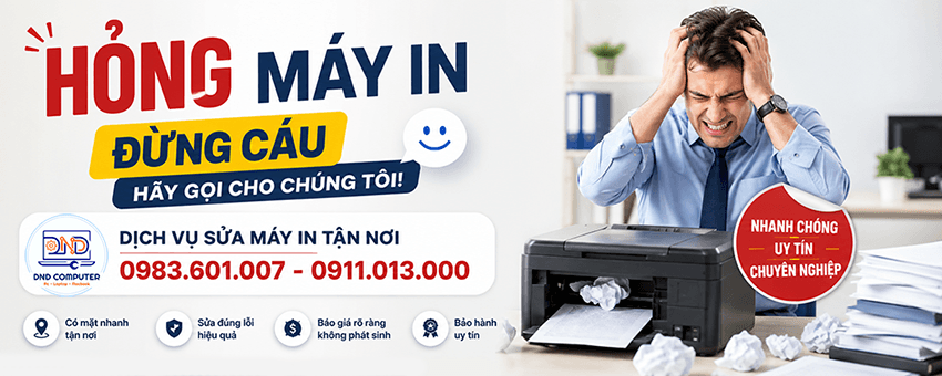 Dịch vụ sửa m&aacute;y in tại nh&agrave;