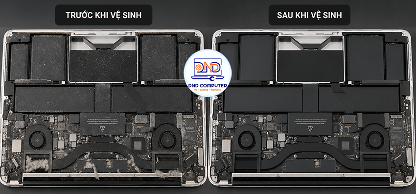 Dịch vụ vệ sinh Macbook