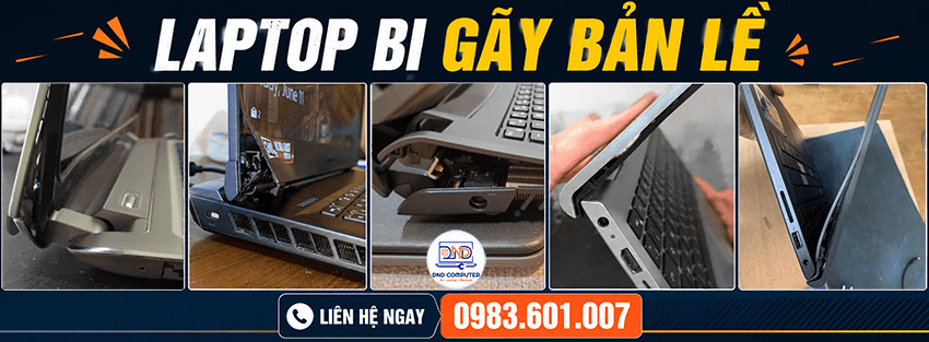 Laptop bị gãy bản lề