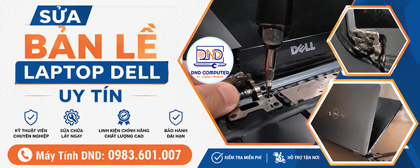 Sửa bản lề laptop Dell