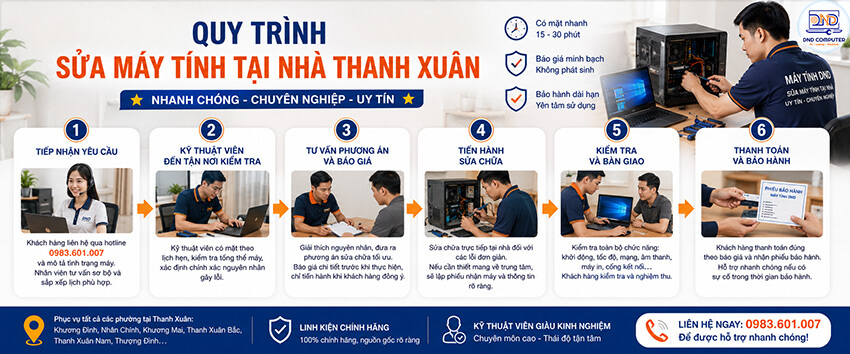 Sửa m&aacute;y t&iacute;nh tại nh&agrave; Thanh Xu&acirc;n